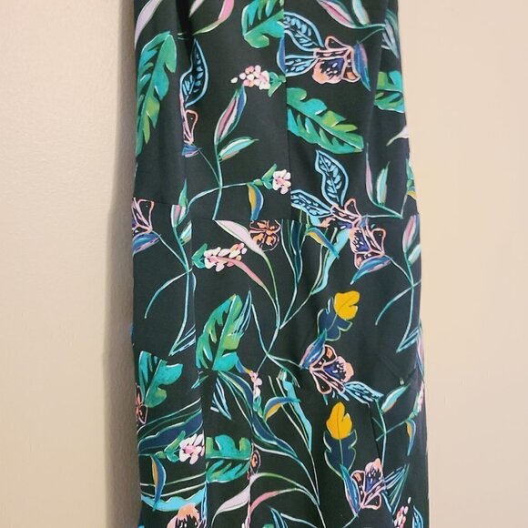 A New Day | Women's Black Multicolored Floral Print Mini Dress (Size Small) - Picture 5 of 14